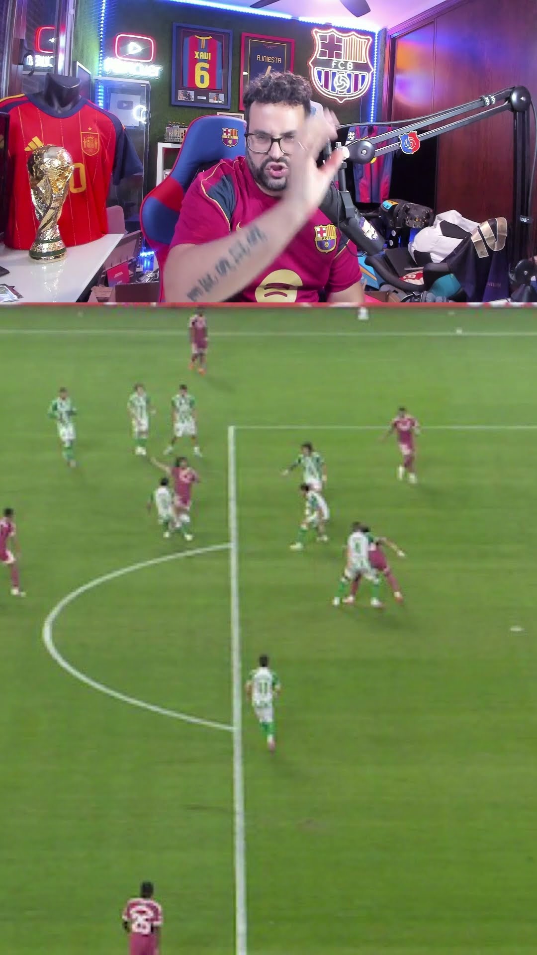 Gol anulado a Espí #carlosespi #fueradejuego #realmadrid #mancuer #polemica  #shortvideo