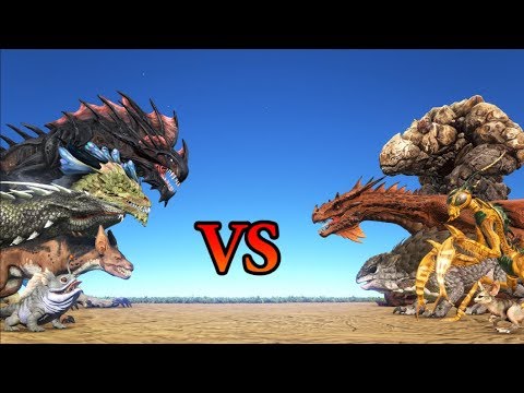 ABERRATION vs SCORCHED EARTH Creatures  ARK Survival Evolved