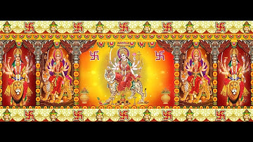 Led wall Maa Durga Mapping Graphics ∆ Mov ∆ 2400/960 ∆ Visuals-40 ∆ Led Mapping ∆ By Vj Deba visuals