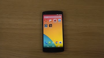 Google Nexus 5 Android 4.4.2 KitKat - Chrome Browser Lag test