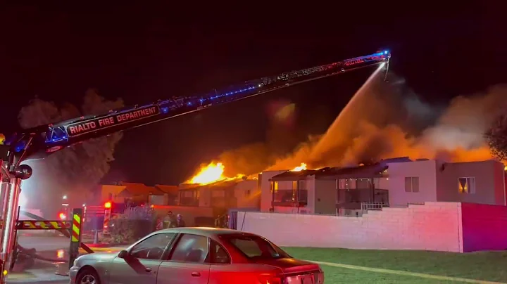 Rialto Vista View Apartment Fire November 21, 2025