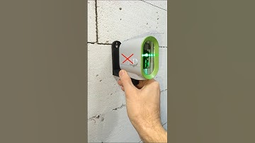 Only Pro know this construction trick! How to mount a laser level on a wall #shorts #tips #tricks