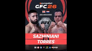 Mikheil Sazhiniani Vs Cristian Torres