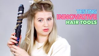 Testing INNOVATIVE Hair Tools!