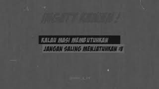 Story wa teman munafik