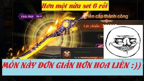 Lên thần binh 7 kiếm vũ cần bao nhiêu điểm