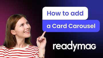 How to add a Card Carousel to Readymag