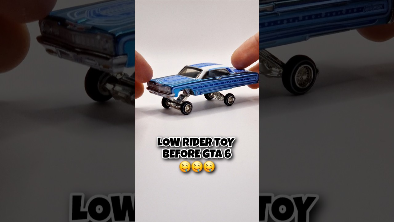 How EPIC IS THAT?! 😨 Chevy Impala LOW RIDER toycar before GTA 6! | 