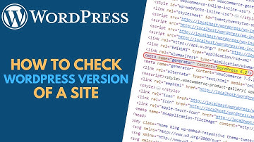 How to Check the WordPress Version of Your Site