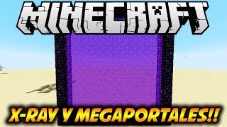 TRUCOS DE MINECRAFT 1.8 | X-RAY Y MEGAPORTALES!!