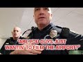 TULSA AIRPORT POLICE - COPWATCH - with JAMES FREEMAN