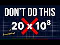 Scientific Notation Arithmetic — The Renormalization Trap