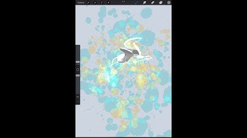 Digital seagull drawing #digitalart #tutorial #art #procreate #artist #ipad #drawing #shorts