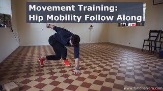 Movement Training: Beginners hip mobility follow along (with movement patterns) screenshot 2