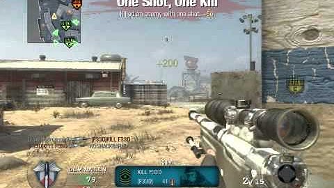 Black Ops Quick-scoping Highlights on Firing Range