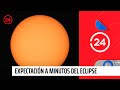 Revisa el momento exacto en que comenzó el eclipse total en nuestro país | 24 Horas TVN Chile