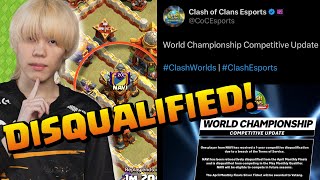 Supercell DISQUALIFIES NAVI & Cancels WORLD CHAMPIONSHIP TICKET during LIVE  finals (Clash of Clans)