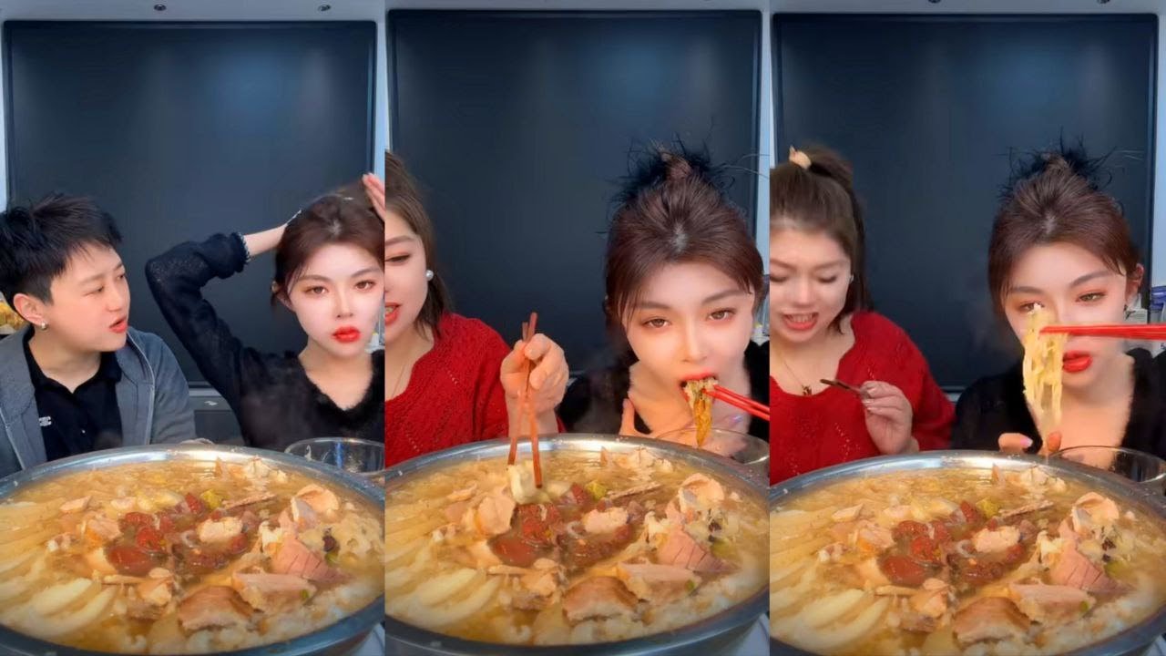 ASMR Very Spicy Food Eating Chinese Eat Spicy Food Mukbang EP 음식 매운 음식  食物 辛辣食物