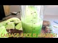 CABBAGE JUICE CURED MY ULCERS| Benefits to Juicing!