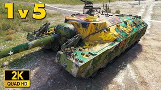 T95 - MOVING CASTLE #25 (1 v 5) - World of Tanks