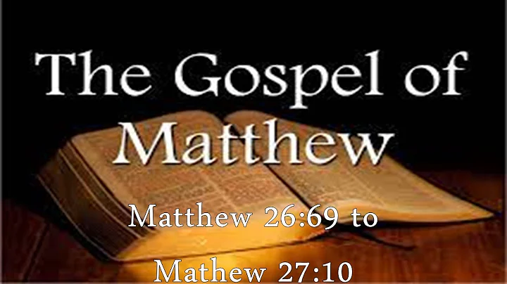 Matthew 26:69 - 27:10 - The Tale of Two Trials, Pastor Ted Dudak