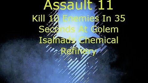 Ghost Recon Breakpoint : Assault Rank 11 : 10 Kills In 35 Seconds - Chemical Refinery *NEW*