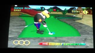 Mini F Maniacs Gopher Broke Hole In One