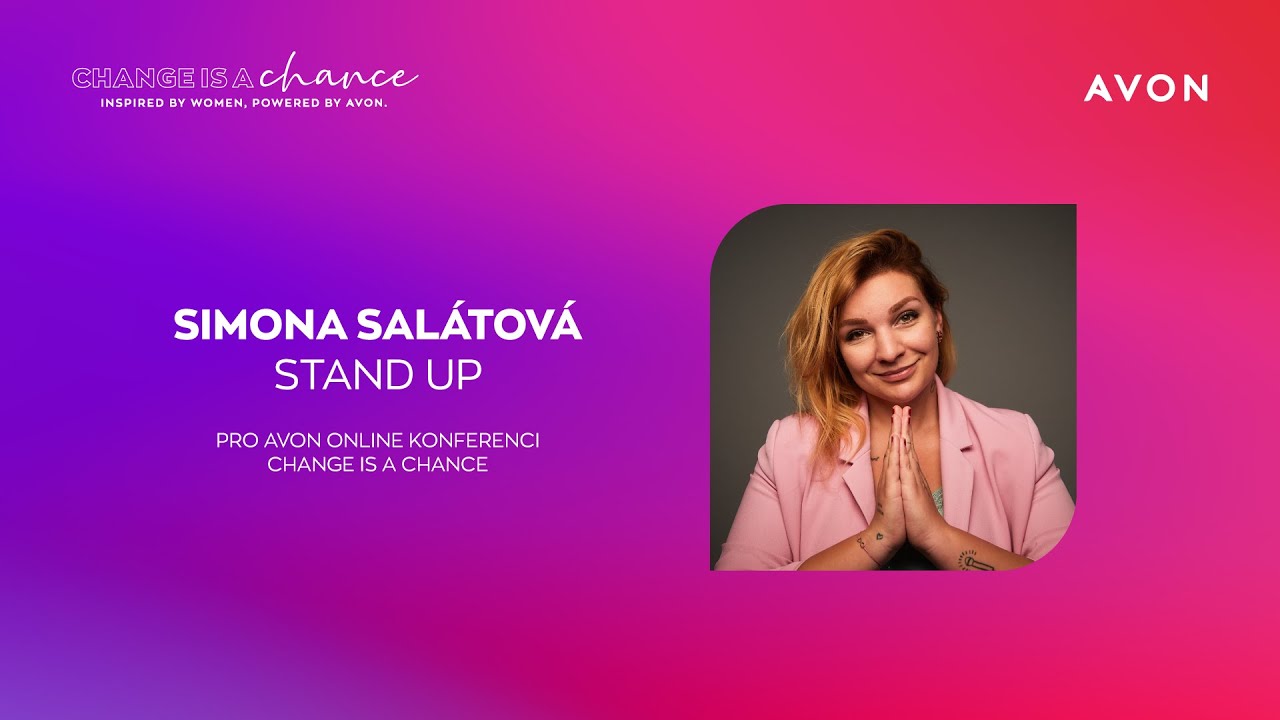 Stand-up komičky Simony Salátové #changeisachance - YouTube