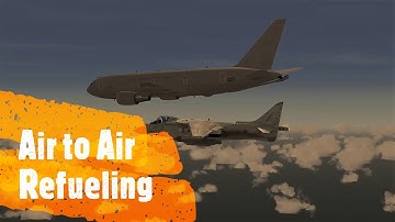 Aerial Refueling Harrier
