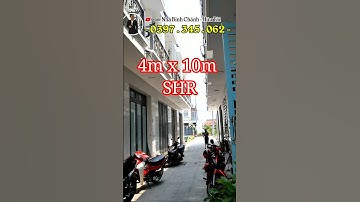 🔔 Nhà Bình CHánh Giá Rẻ 🔔  Sổ Hồng Riêng Sát KCN Cầu Tràm | Nhà Bình Chánh - Hữu Tài#shorts