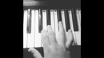 "The Gunner" by Machine Gun Kelly on piano