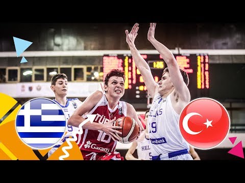 Greece v Turkey - Full Game - FIBA U16 European Championship 2018