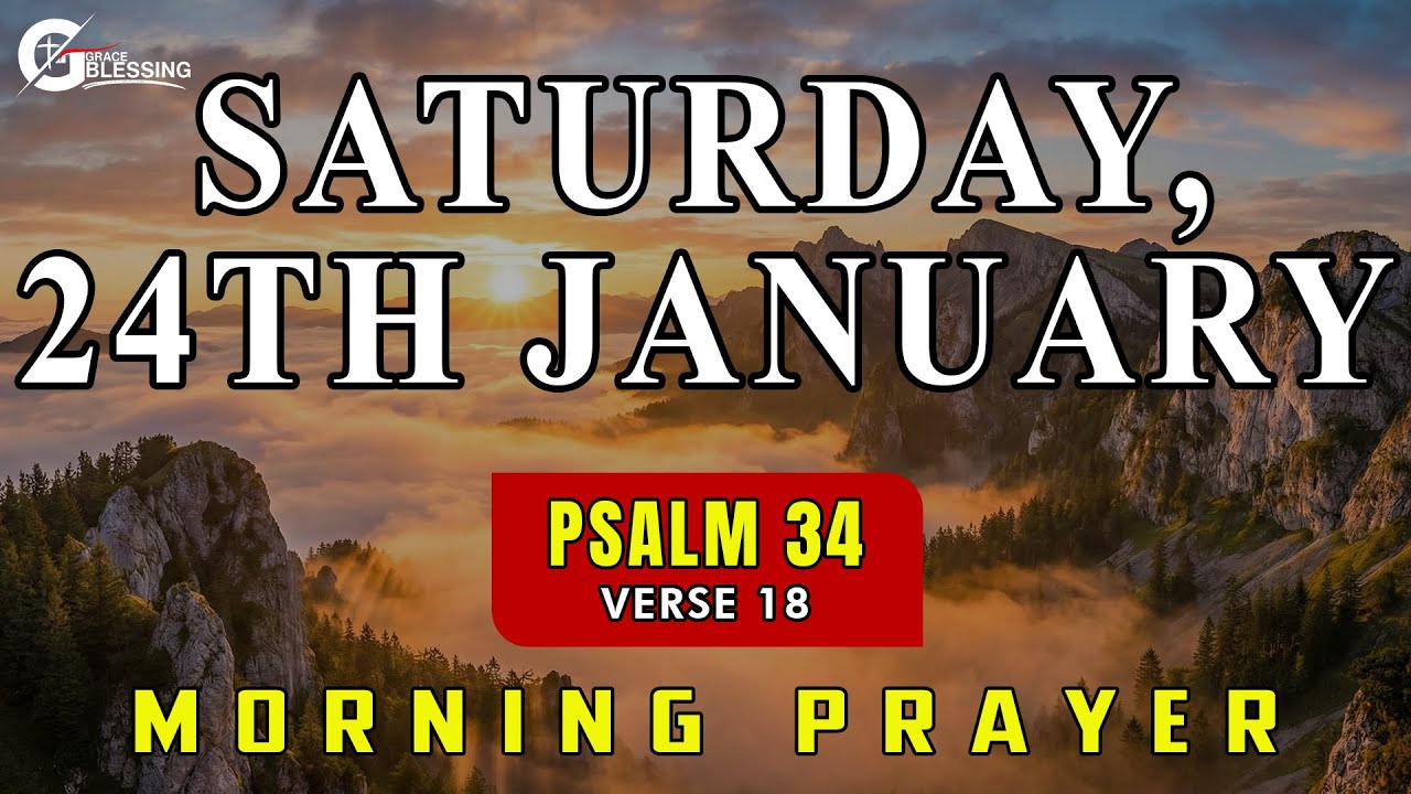 🌟 Psalm 34 - A Powerful Morning Prayer To Start The Day Fully Protected By God I Morning