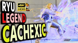 SF6: Cachexic  Ryu Legend  VS Guile | sf6 4K Street Fighter 6