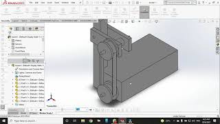 Belt grinder solidwork