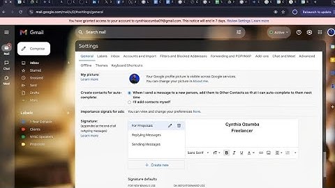 How To Create A Professional Gmail Signature | Virtual Assistant