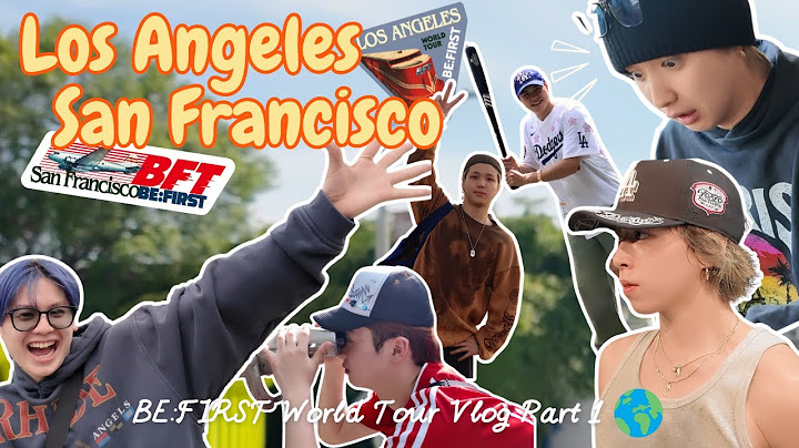 BE:FIRST World Tour 2025 -Who is BE:FIRST?- Vlog Part 1 [Vlog #12]
