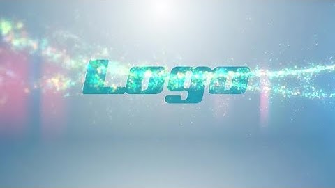 Particle Sparkel Logo DaVinci Resolve Templates