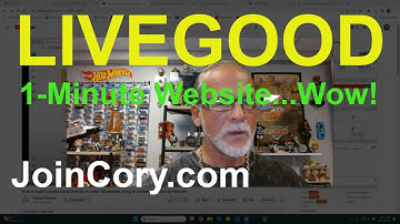 LIVEGOOD How To Make Website 1-Minute Using Nowsite AI...Wow!