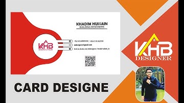 Business Card Design in Corel Draw | Visiting Card Design Tutorial In Urdu / Hindi