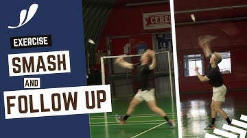 The SMASH and FOLLOW-UP - How to become a great player in single | Basic Feather