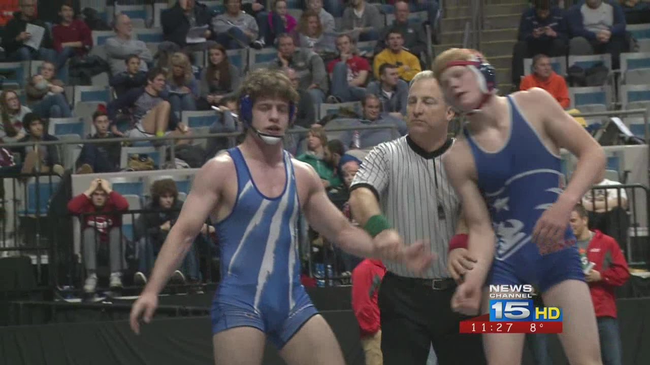 IHSAA Wrestling SemiState at the Coliseum on 2/13/16 YouTube