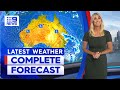 Australia Weather Update: Rain expected for parts of Queensland amidst heatwave | 9 News Australia