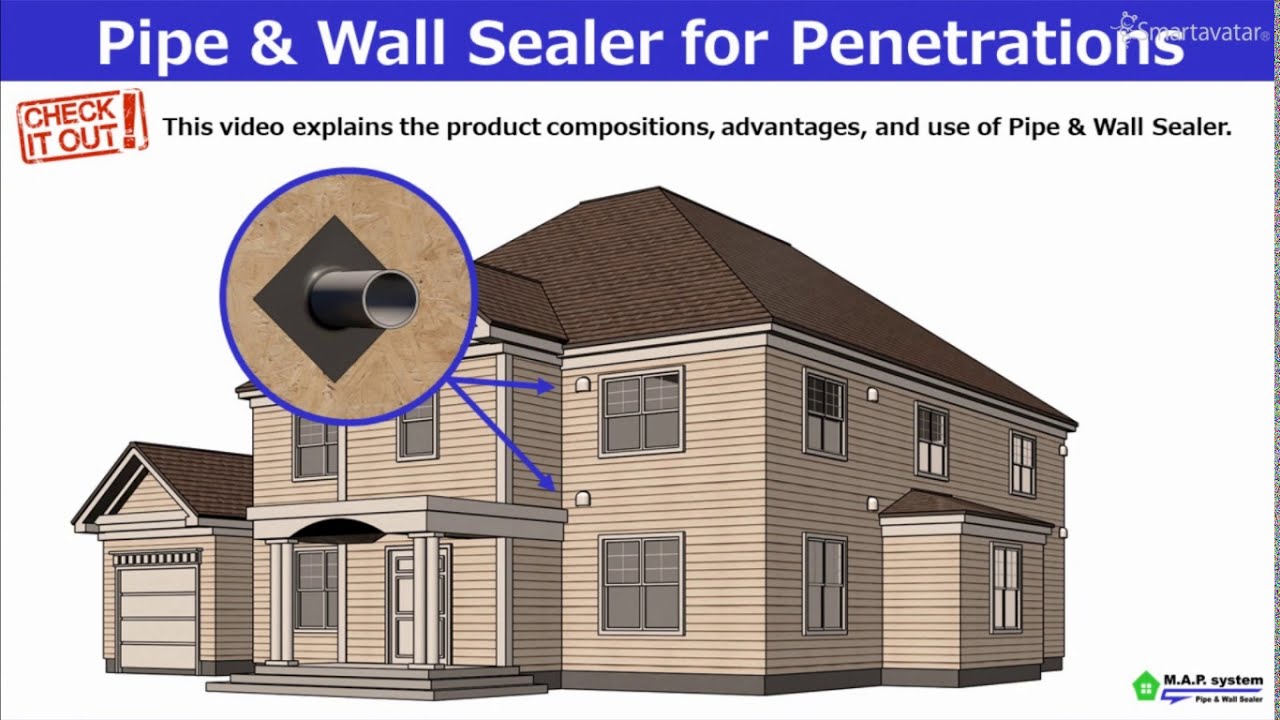 Pipe wall penetration watertight