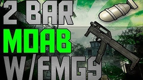 Mw3: FMG9 Silencer MOAB on 2Bar - E3 Results