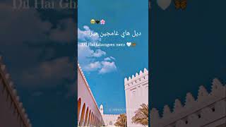 Dil hai ghamgeen mera naat🤍🦋whatsapp status_#viral #subscribe #naat @NajmunCreation