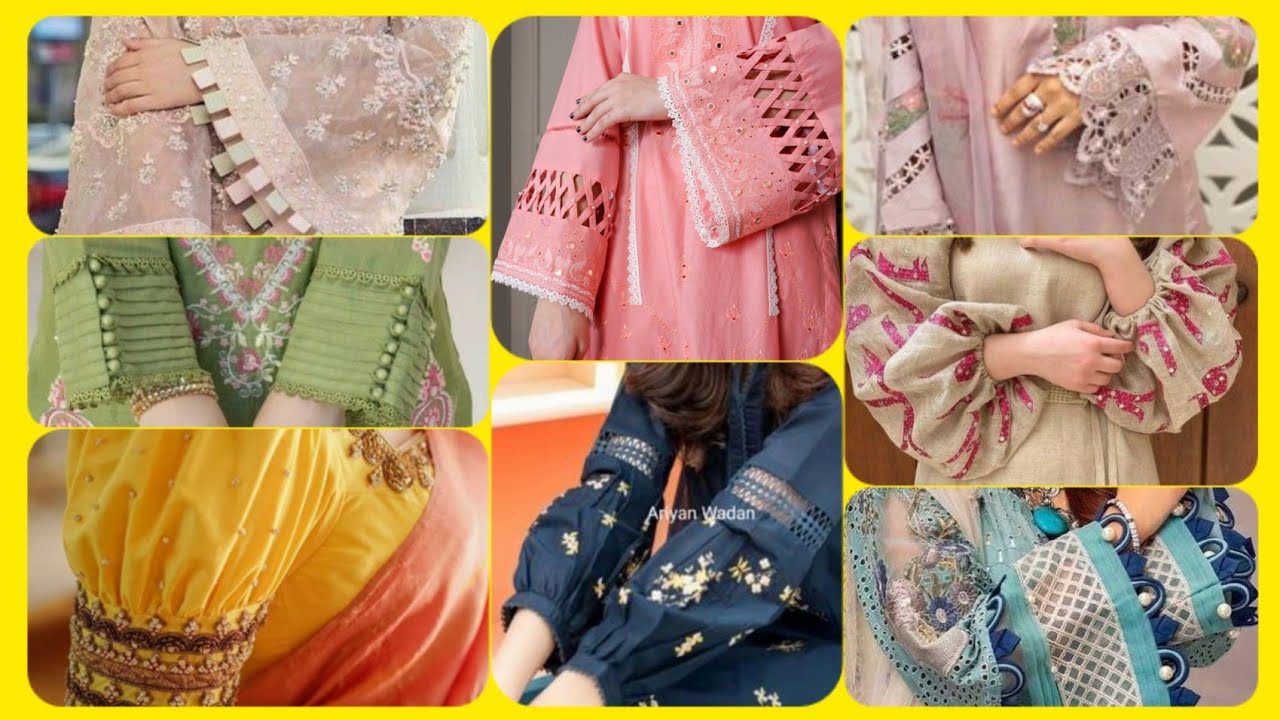 45 Trending sleeve designs for salwar suits || Baju ke design | Kurti  sleeves design, New kurti designs, Sleeves designs for dresses