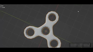 Fidget Spinner n Blender tutorial@granifun3342 #quickview #modifiers #2022