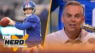 Colin reacts to Eli Manning retirement, Jimmy G being in SB proves Belichick right | NFL | THE HERD