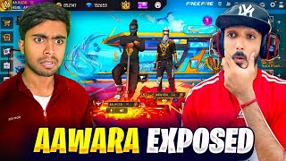 Aawara Gaming Exposed 🤯 Huzai Vs Daddy Calling Collection Vs - Garena Free Fire